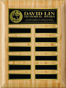 Bamboo Annual Plaque - shoptrophies.com