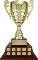 Bianchi Annual Cup on Walnut Finish Base - shoptrophies.com