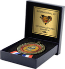 Black Medallion Presentation Box - shoptrophies.com