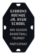 Blank Aluminum Street Tag - shoptrophies.com