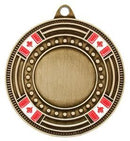 Canada Flag Medal - shoptrophies.com