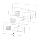 Cantebury Horizontal Rectangle Crystal Award Gold - shoptrophies.com