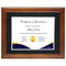 Certificate Holder Plaque with Mat - shoptrophies.com