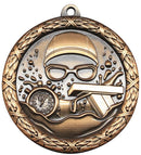 Classic Swimming Medal - shoptrophies.com