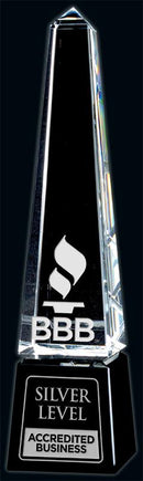 Crystal Accolade Award - shoptrophies.com