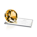 Crystal Amber Starfire Award - shoptrophies.com