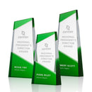 Crystal Amstel Award - Green - shoptrophies.com
