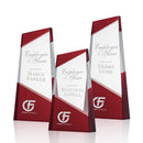 Crystal Amstel Award - Red - shoptrophies.com