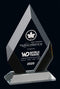 Crystal Delta Black Award - shoptrophies.com