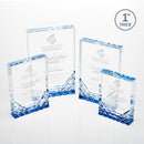 Crystal Elektra Award - Blue - shoptrophies.com