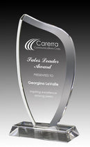 Crystal Flame Award - shoptrophies.com