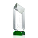 Crystal Green Achilles Tower Award - shoptrophies.com