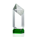 Crystal Green Achilles Tower Award - shoptrophies.com