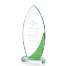 Crystal Green Harrah Award - shoptrophies.com