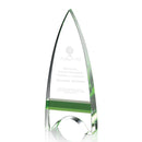 Crystal Green Kent Award - shoptrophies.com