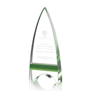 Crystal Green Kent Award - shoptrophies.com