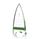 Crystal Green Kent Award - shoptrophies.com