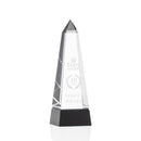 Crystal Groove Obelisk Black Award - shoptrophies.com