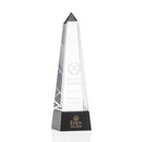 Crystal Groove Obelisk Black Award - shoptrophies.com