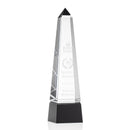 Crystal Groove Obelisk Black Award - shoptrophies.com