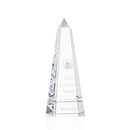 Crystal Groove Obelisk Clear Award - shoptrophies.com