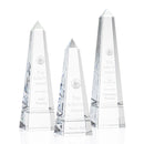 Crystal Groove Obelisk Clear Award - shoptrophies.com