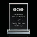 Crystal Harmony Desktop Optical Award - shoptrophies.com