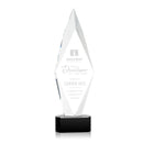 Crystal Manilow Award on Paragon Base - Black - shoptrophies.com