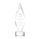 Crystal Manilow Award on Paragon Base - Clear - shoptrophies.com