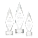 Crystal Manilow Award on Paragon Base - Clear - shoptrophies.com