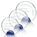 Crystal Maplin Award - Blue - shoptrophies.com