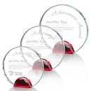 Crystal Maplin Award - Red - shoptrophies.com