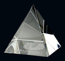 Crystal Pyramid Paperweight - shoptrophies.com