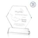 Crystal Ralston Clear Optical Award - shoptrophies.com