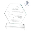 Crystal Ralston Clear Optical Award - shoptrophies.com