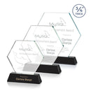 Crystal Ralston Ebony Optical Award - shoptrophies.com