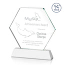 Crystal Ralston White Optical Award - shoptrophies.com