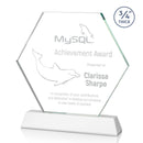 Crystal Ralston White Optical Award - shoptrophies.com