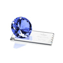 Crystal Sapphire Starfire Award - shoptrophies.com