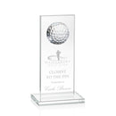 Crystal Sarnia Golf Award - Clear - shoptrophies.com