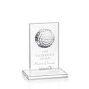 Crystal Sarnia Golf Award - Clear - shoptrophies.com