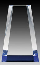 Crystal Tower Blue Bottom Award - shoptrophies.com