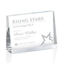 Crystal Tweed Horizontal Award - shoptrophies.com