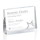 Crystal Tweed Horizontal Award - shoptrophies.com