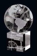 Crystal Unity Globe Award - shoptrophies.com