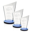 Crystal Wiltshire Award - Blue - shoptrophies.com