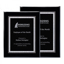 Ebony Piano Finish Border Series Plaque - shoptrophies.com