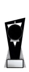 Edge Insert Holder Trophy in Black/Silver - shoptrophies.com