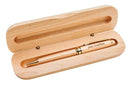 Maple Single/Double Pen or Pencil Box - shoptrophies.com