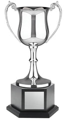 Nickel Plated Endurance Rounded Hexagon Base Cup - shoptrophies.com